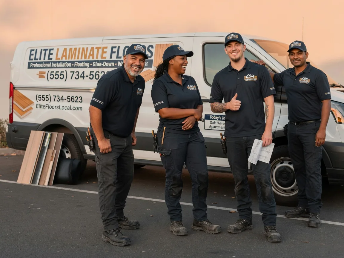 Laminate flooring installation company in Hague, ND